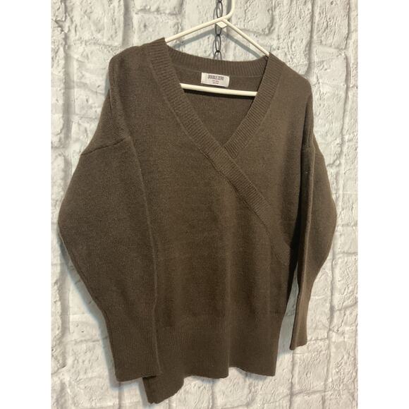 NEW Double Zero Brown Sweater Size Small - Picture 2 of 6